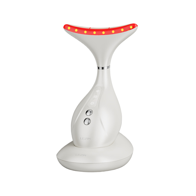 Neck massager, seven-color skin rejuvenation device, beauty device