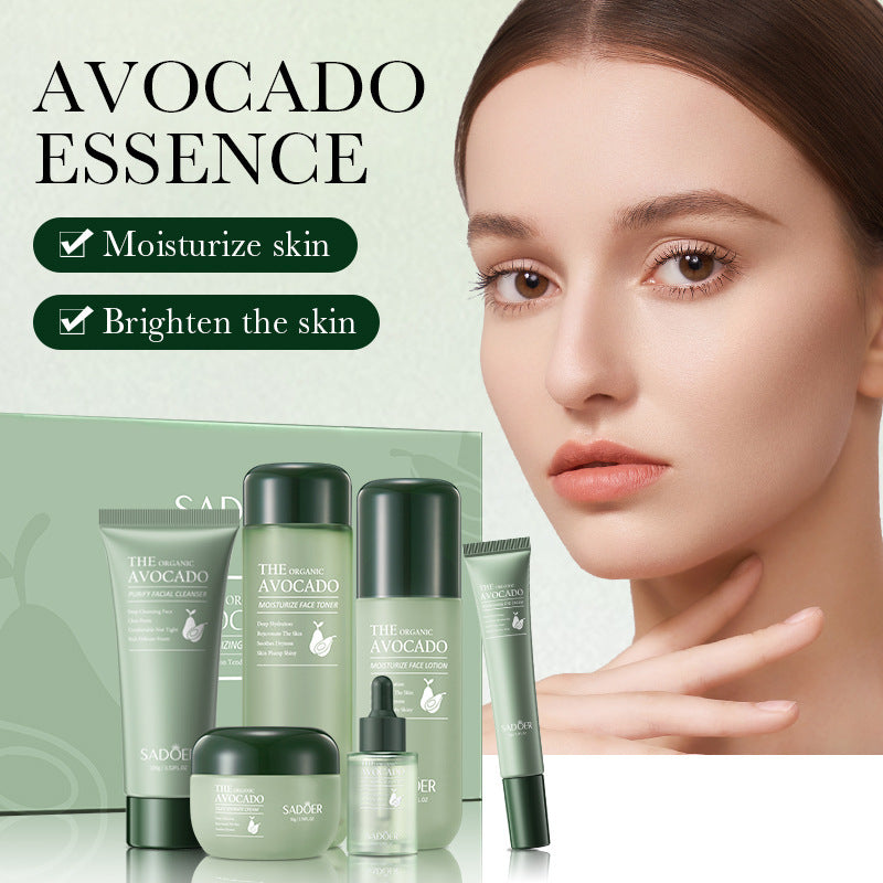 Complete Facial Skincare Set – Hydrating, Anti-Aging & Brightening Daily Skin Care Routine Kit