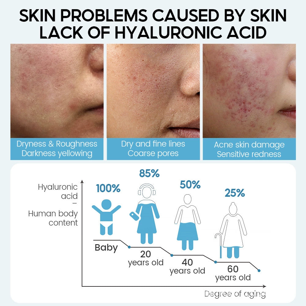VIBRANT GLAMOUR hyaluronic acid essence Moisturize balance the skin