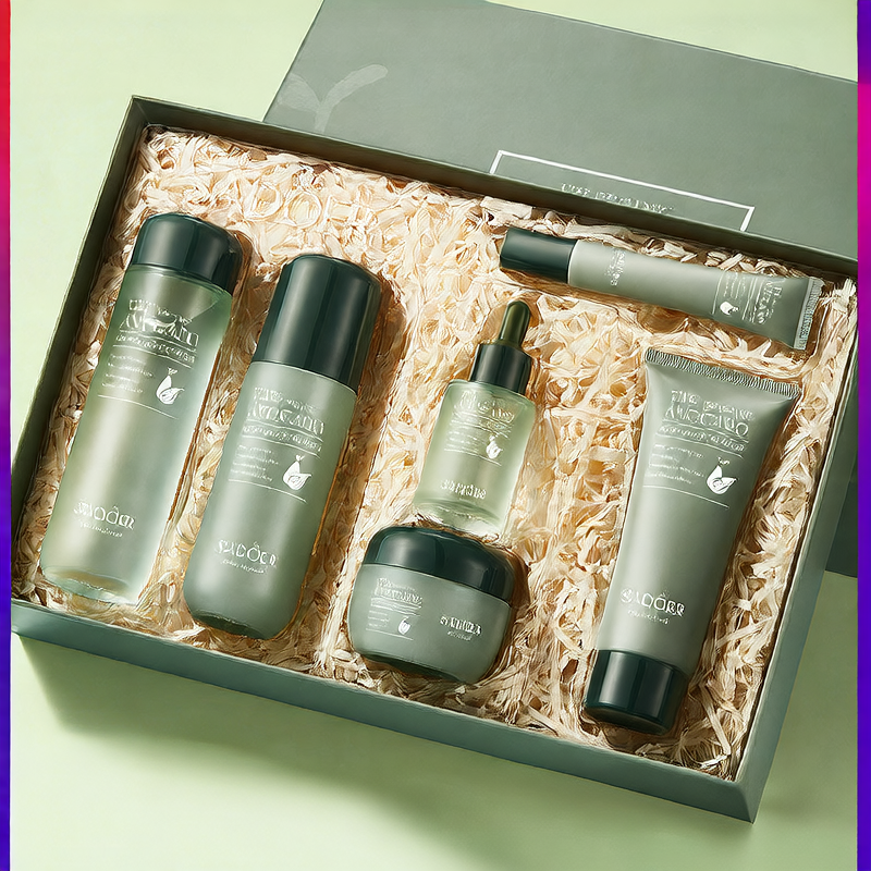 Complete Facial Skincare Set – Hydrating, Anti-Aging & Brightening Daily Skin Care Routine Kit