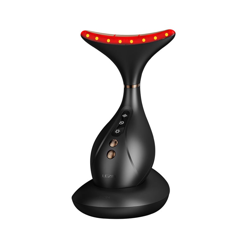 Neck massager, seven-color skin rejuvenation device, beauty device
