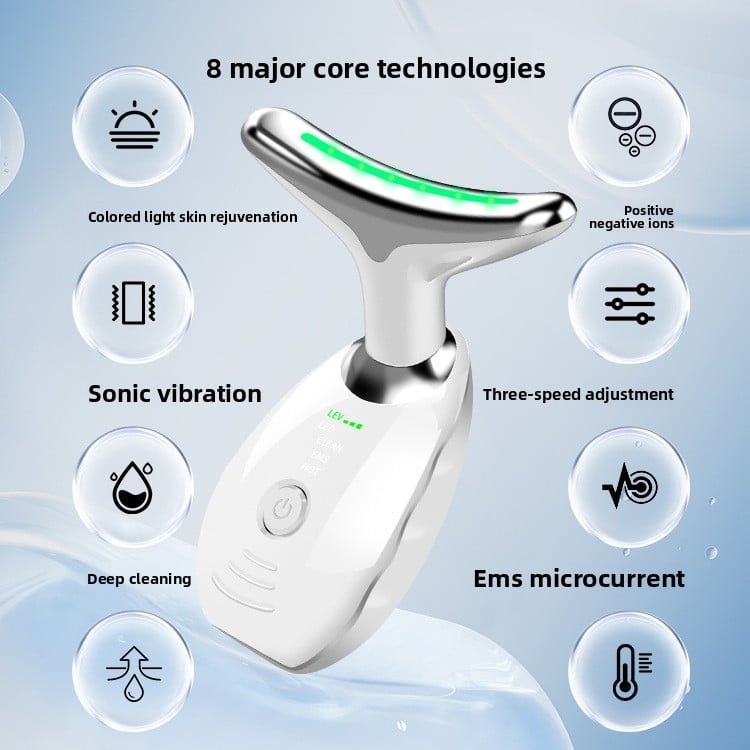 Neck care massage device