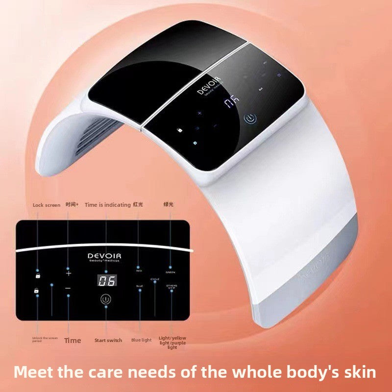 LED Photon Rejuvenation Face Mask – 7 Color Light Therapy for Anti-Aging, Acne, and Skin Brightening