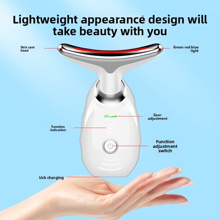 Neck care massage device