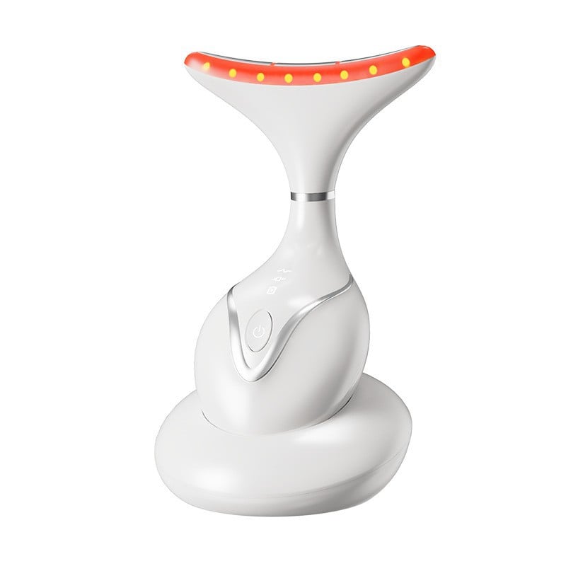 Neck massager, seven-color skin rejuvenation device, beauty device