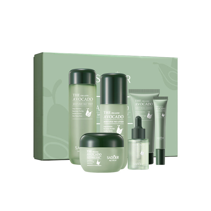 Complete Facial Skincare Set – Hydrating, Anti-Aging & Brightening Daily Skin Care Routine Kit