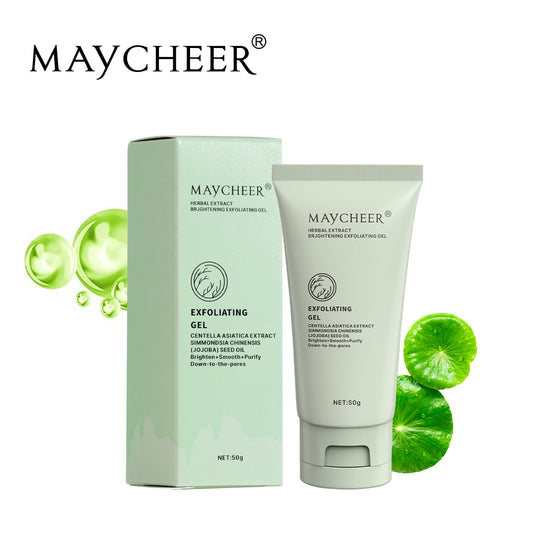 Herbal Extract Brightening Exfoliating Gel – Gentle Facial Peeling Gel for Smooth, Radiant Skin