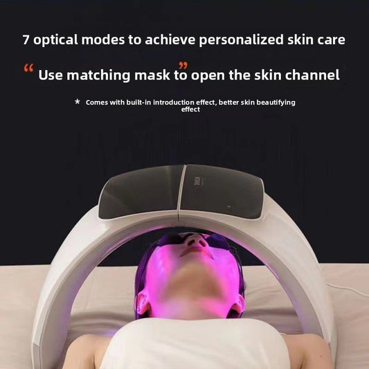 LED Photon Rejuvenation Face Mask – 7 Color Light Therapy for Anti-Aging, Acne, and Skin Brightening